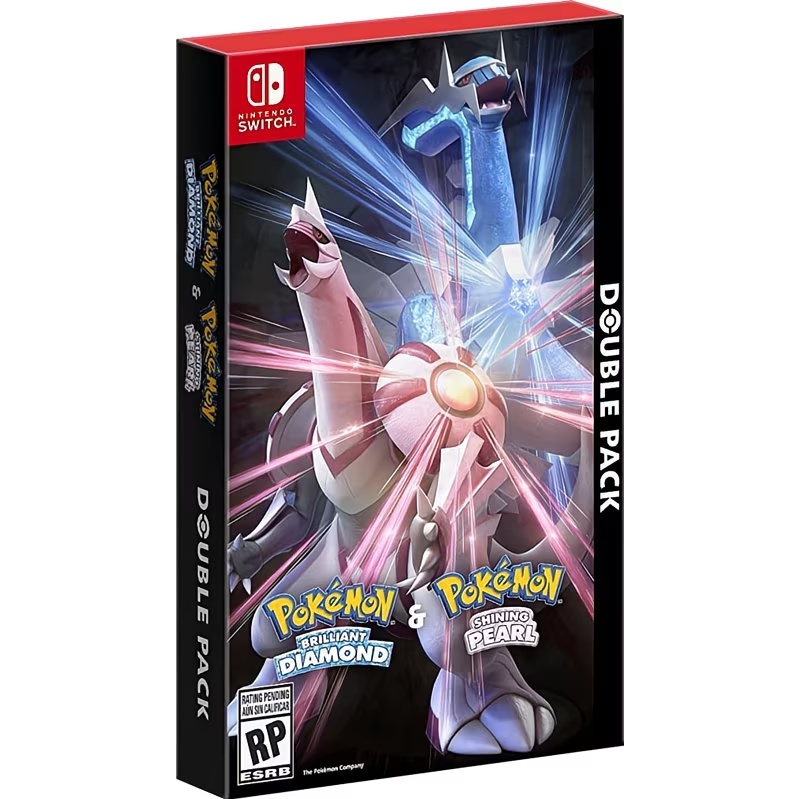 Complete Edition Pokémon Shining Diamond & Pearl Double Pack - Limited Edition - Nintendo Game - Cartridge Version
